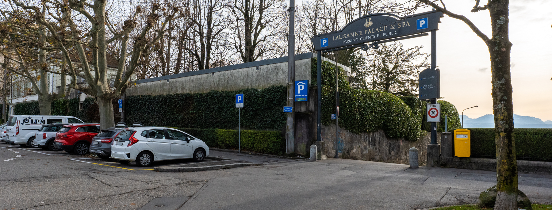 Parking Lausanne Palace