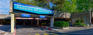 Parking de Bellefontaine à Lausanne